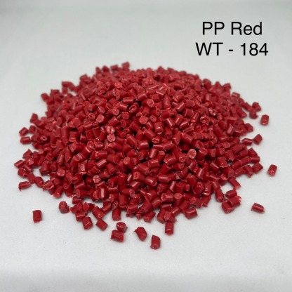 เม็ดพลาสติก PP สีแดง -  โรงงานผลิตเม็ดพลาสติก สมุทรปราการ - วิทยา อินเตอร์เทรด