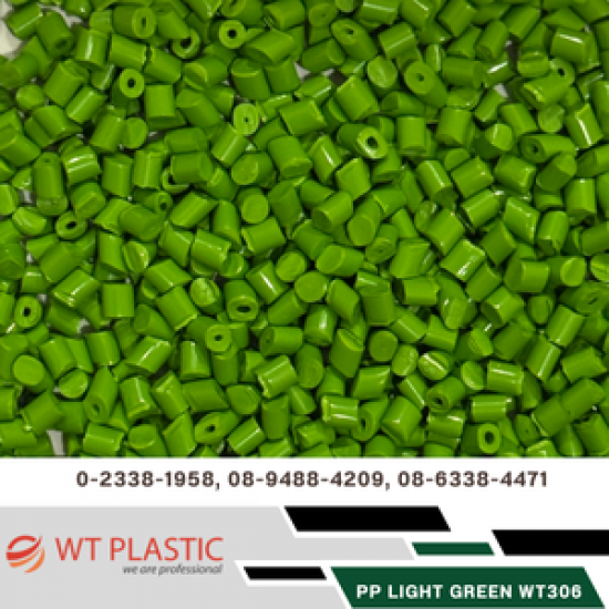 PP LIGHT GREEN WT306 - โรงงานผลิตเม็ดพลาสติก สมุทรปราการ - วิทยา อินเตอร์เทรด
